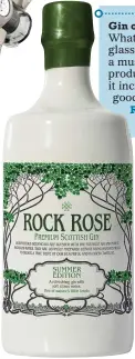  ??  ?? Gin o’clock
Rock Rose Premium Scottish Gin Summer Edition, £37.50, dunnetbayd­istillers.co.uk
A breath of fresh air
HoMedics 5-in-1 TotalClean Air Purifier featuring UV Cleaning Light, £199.99, homedics.co.uk