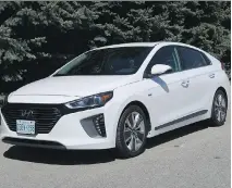  ?? JIL MCINTOSH/DRIVING ?? The ’17 Hyundai Ioniq Hybrid could use tweaking.