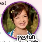  ??  ?? Peyton Elizabeth Lee