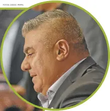  ?? FOTOS: CEDOC PERFIL ?? PUNTO Y BANCA. Bauza sólo tiene el apoyo de Tinelli, quien ya le dijo que no tendrá la decisión final. Angelici, como casi todo el comité ejecutivo, no lo quiere.