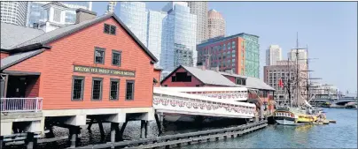  ?? SANDRA NOWLAN PHOTO ?? The Boston Tea Party Museum.