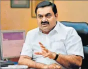  ?? REUTERS/FILE ?? Adani group chairman Gautam Adani