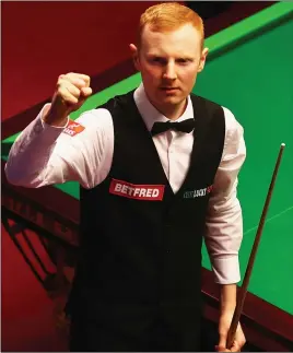  ??  ?? Anthony McGill joins the last four at The Crucible for the first time