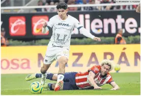  ?? EL INFORMADOR • H. FIGUEROA ?? UNO MÁS. Cade Cowell es el más reciente jugador del Rebaño al que no le han marcado un penal a favor.