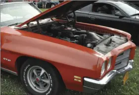  ??  ?? This 1971 Pontiac Lemans is being cloned into a GT37 model, although Pontiac did not offer a convertibl­e T37 or GT37 during its two-year run. GREG ZYLA /MORE CONTENT NOW