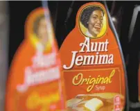  ?? JUSTIN SULLIVAN AGENCE FRANCE-PRESSE ?? Quaker Oats va se débarrasse­r entièremen­t de la facture visuelle de la marque Aunt Jemima d’ici la fin de l’année.