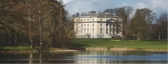  ??  ?? Fig 1: The new house at Kilboy, designed by Quinlan and Francis Terry, seen across the lake