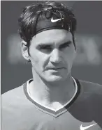  ??  ?? Roger Federer