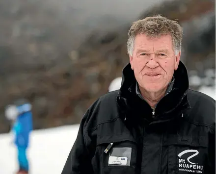  ??  ?? The mountains have given ski lift boss Dave Mazey, an interest-filled career and a lifetime of snow sport.