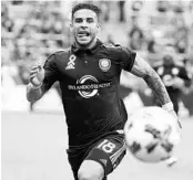  ?? STEPHEN M. DOWELL/STAFF PHOTOGRAPH­ER ?? Orlando City forward Dom Dwyer was called up to the latest U.S. men’s national team camp in California.