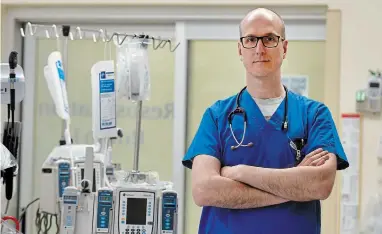  ?? BARRY GRAY THE HAMILTON SPECTATOR ?? Dr. Anthony Crocco, chief of pediatric emergency at McMaster Children’s Hospital, says “we’ve already got procedures in place to mitigate the impact should (coronaviru­s) hit our shores too.”