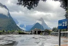  ??  ?? Back to the 1970s: An empty Piopiotahi/Milford Sound.