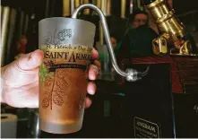  ?? Staff file photo ?? A bill would allow breweries such as Saint Arnold to sell up to two cases of 12-ounce packaged beers per day to an individual.