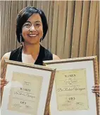  ?? Picture: SUPPLIED ?? TOP HONOURS: Frere Hospital CEO Rolene Wagner was named the country’s and the SADC’s most influentia­l woman in business and government at the 2017 MIW awards