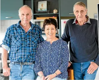  ?? ?? Three of Allan Woodford’s eight children, from left: Mark, Kerryn and Donald.