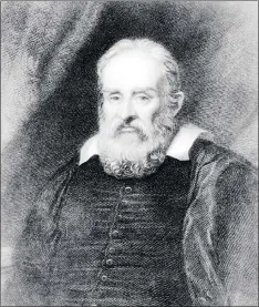  ?? PHOTO: AP ?? An etching of astronomer Galileo Galilei. Despite his conviction for heresy, Galileo proved his tormentors wrong, as is the case with Greek statistici­an Dr Georgiou.