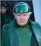  ??  ?? Dame Judy Dench plays Commander Root.