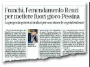  ??  ?? L’articolo del «Corriere Fiorentino»