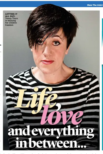  ??  ?? Letting it aLL out: Tracey Thorn is enjoying her creative freedom