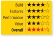 ??  ?? Build Features Performanc­e Value Overall