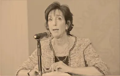  ?? foto ee: hugo salazar ?? Roberta Jacobson dio conferenci­a de prensa en el Día Internacio­nal de la Mujer.