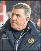  ??  ?? Mark McGhee lost his rag after being sent to stand