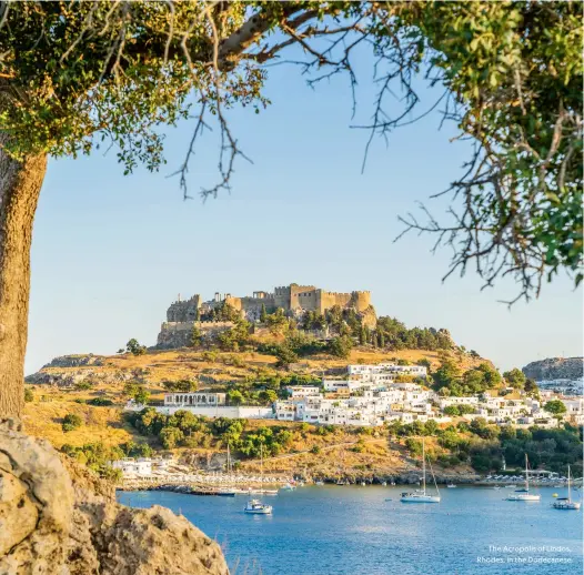  ?? ?? The Acropolis of Lindos, Rhodes, in the Dodecanese