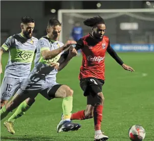  ?? | PHOTO : ARCHIVES ?? Sabri Guendouz et Guingamp se sont imposés à d’Aubervilli­ers.