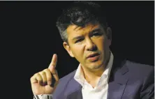 ?? Lea Suzuki / The Chronicle 2014 ?? Kalanick, who reportedly has been attempting to return to lead the ride-hailing company he co-founded, has been sued.