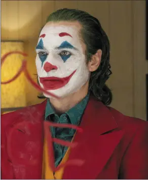  ??  ?? Joaquin Phoenix as Arthur Fleck in Joker.