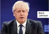  ?? ?? Boris Johnson