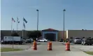  ??  ?? A man died by apparent suicide while detained at the Karnes county residentia­l center in south Texas. Photograph: Callaghan O'Hare/Reuters