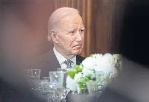  ?? NYT ?? US President Joe Biden during an event in Washington last week.