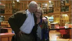  ?? Green Party of Canada ?? Newly engaged Elizabeth May with her fiance John Kidder.