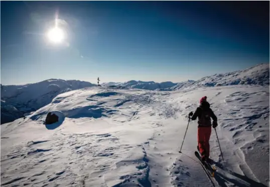  ?? ARKIVFOTO: BJØRN ERIK LARSEN ?? Bergensere må nok reise et stykke ut av byen for å finne skiføre som her på Nåmdalsfje­llet i Modalen.