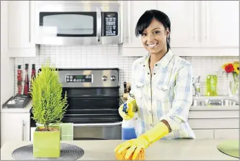  ?? PHOTO: THINKSTOCK ?? ECO-EFFICIENT: Salt, baking soda, borax and undiluted white vinegar are cheap ingredient­s for making an environmen­tally friendly all-purpose household cleaner