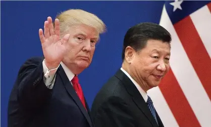  ??  ?? Donald Trump and China’s President Xi Jinping. ‘There is trouble ahead – and not only for the US and China.’ Photograph: Nicolas Asfouri/ AFP/Getty Images