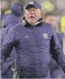  ?? | AP ?? Notre Dame coach Brian Kelly calls every game a ‘‘ one- week playoff’’ after his team’s early loss to Georgia.