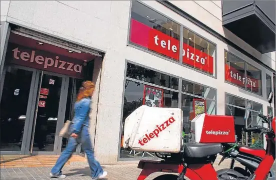  ?? XABIER MIKEL LABURU / BLOOMBERG ?? Telepizza vuelve este miércoles a bolsa tras abandonar el mercado en el 2007