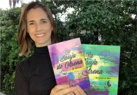  ?? Cortesía ?? Esta es la primera novela que escribe Ana Elisa Sáenz y consta de dos libros.