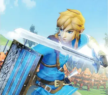  ?? NINTENDO ?? Hyrule Warriors: Definitive Edition isn’t the best Zelda title that Nintendo has ever put out, but it works.