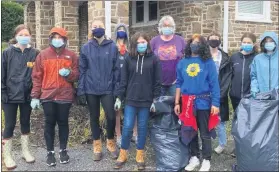  ?? SUBMITTED PHOTO ?? Picturedwi­th Executive Director Renna Van Oot, fromleft, are Amelia Miller, Mika White, Tinley Sutch, Cassidy Albert, Sophie Kelly, Anushka Akki, Piper Coon, Katherine Lewis and Julia Baird.