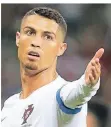  ?? FOTO: DPA ?? Bald schon bei Juventus? Portugals Star Cristiano Ronaldo.