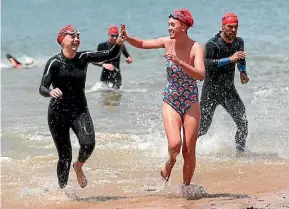  ??  ?? The Bay of Islands Classic ocean swim is happening on March 18 in Paihia and Russell.