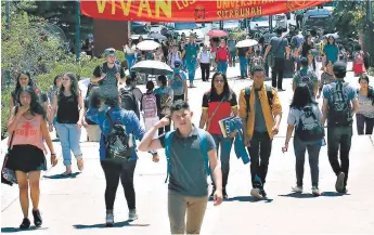  ?? FOTO: EL HERALDO ?? Los universita­rios tendrán más opciones de estudios a partir de 2019.