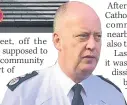  ??  ?? ENQUIRY Chief Constable Hamilton