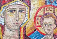  ?? DANIEL WOOD/For Vancouver Sun ?? A mosaic decorates one of Ohrid’s Eastern Orthodox
churches in southwest Macedonia.