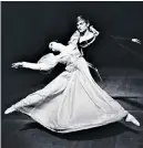  ?? ?? Lynn Seymour as Ophelia and Nureyev as Hamlet in Robert Helpmann’s ballet Hamlet