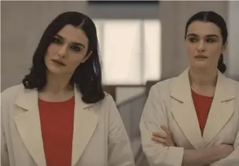  ?? ?? Mistery.
Le gemelle Mantle sono interpreta­te da Rachel Weisz