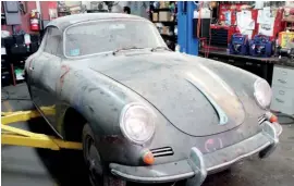  ??  ?? This never-restored 1962 Porsche 356 Super 90 has been residing in a barn in America